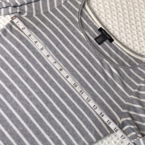 White House Black Market Long Sleeve Striped Tunic/Dress Sz S - Picture 12 of 12